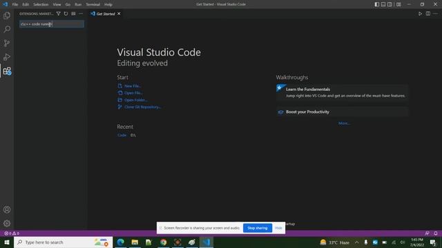 Visual Studio Code Installation on Windows in 5 Mins | for C++ смотреть онлайн