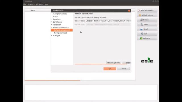 Configuring Sinadura ECM connector for Alfresco смотреть онлайн