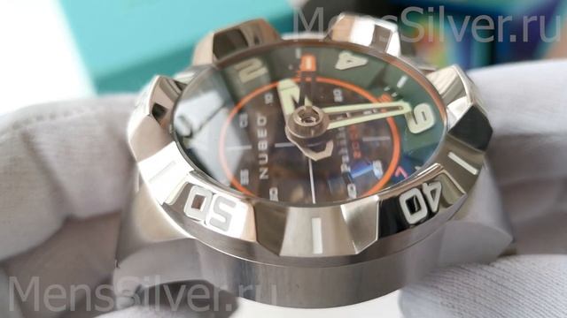 Nubeo Puhahonu NB-6036-33 Magma Green Limited Edition Skeleton Automatic Men's Watch Часы Мужские смотреть онлайн