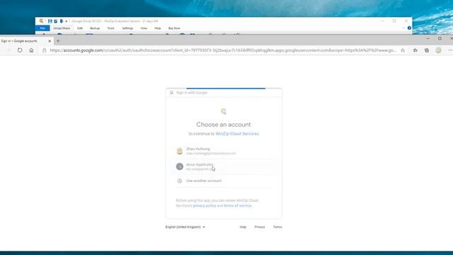Send Email to Google Contacts in WinZip смотреть онлайн