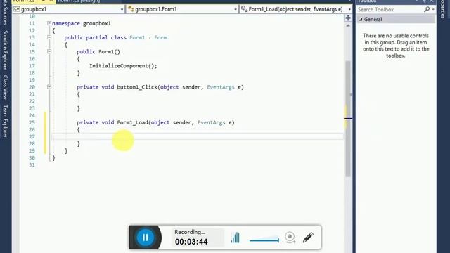 C# Tutriol 8 Groupbox control and Uses смотреть онлайн