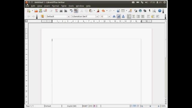 LibreOffice in Ubuntu 11.10 смотреть онлайн