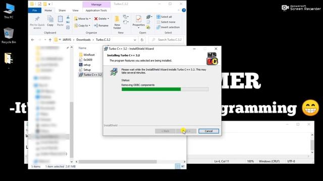 HOW TO INSTALL TURBO C WINDOWS 10,8,7 | HOW TO REPAIR TURBO C TURBO C NOT WORKING| INSTALL TURBO C+ смотреть онлайн