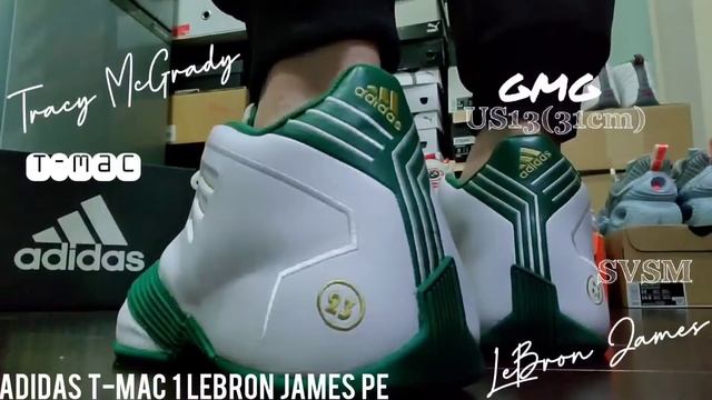 Adidas T-MAC 1 - SVSM - LeBron James PE 2021 - On Feet - GARY|笙開箱(GARY UNBOXING) смотреть онлайн