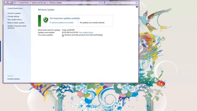 Windows 7 Update: Check for Updates but Don't Download смотреть онлайн