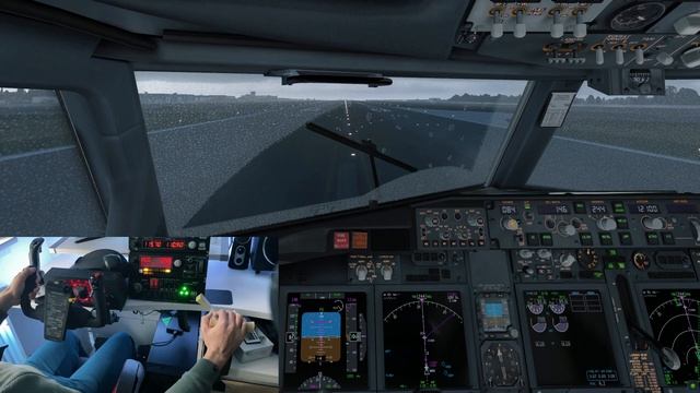 Xenviro1.16 | Rainy takeoff From Charleroi Airport | Honeycomb Yoke | ✈X-Plane 11 смотреть онлайн