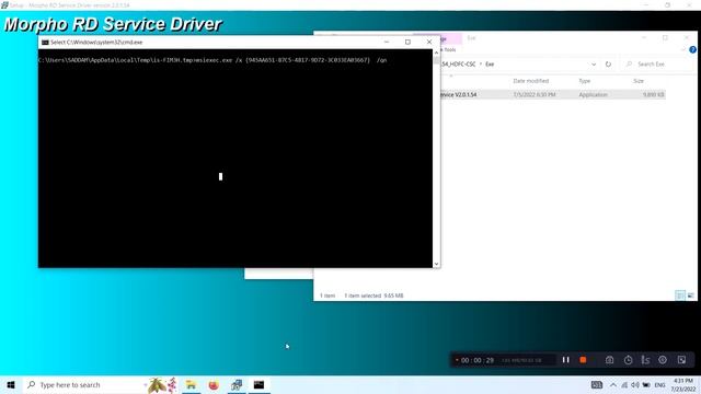 Morpho rd service driver installation windows 10 | How to install morpho device in computer смотреть онлайн