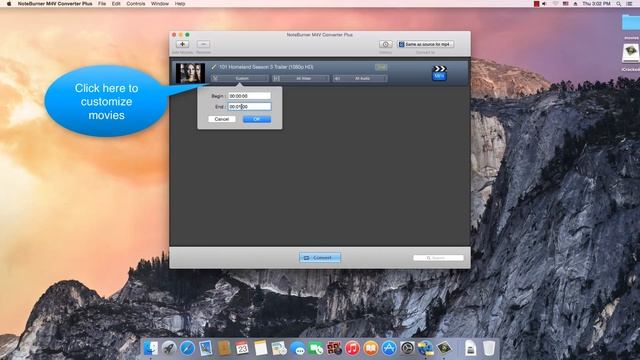Remove DRM from iTunes Movie on Mac OS X Yosemite with NoteBurner смотреть онлайн