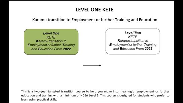 Level 1 NCEA outline for Karamū High School смотреть онлайн