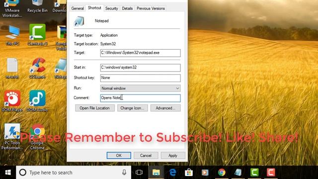 How to Create a Custom Shortcut Comment Pop-up Description in Windows смотреть онлайн