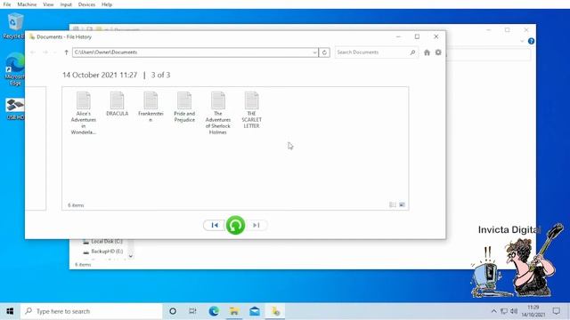 How to Backup Windows 10 using File History смотреть онлайн