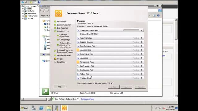 Exchange Server 2010 Part 2 Installation YouTube смотреть онлайн