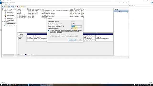 How to create disk partition | easy method | windows 10 смотреть онлайн