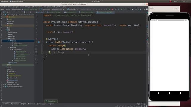 Furniture Shop App - Speed Code - Flutter UI - Staggered Dual View - Custom Clipper смотреть онлайн