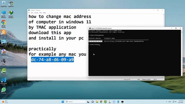 change mac address in windows 11 easy by tmac app смотреть онлайн