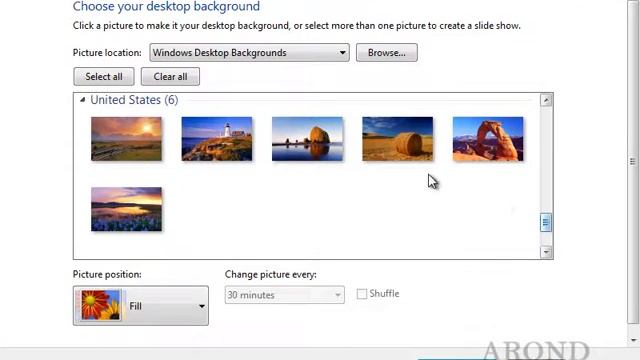 Using Windows 7 - Change the Desktop Background смотреть онлайн