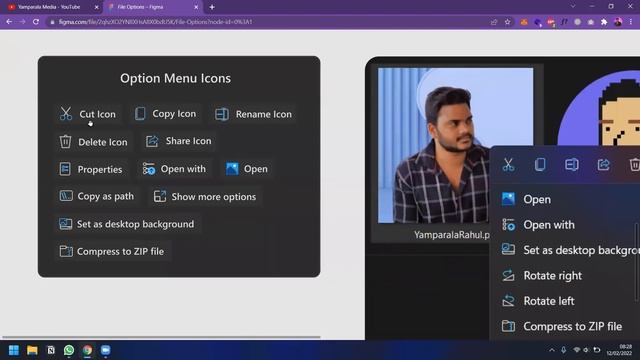 Windows 11 Image Menu Reimagined | UI Design | #UIdesign смотреть онлайн