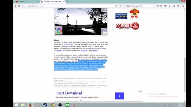 Tutorial 3 : How To Download Paint net For Free смотреть онлайн