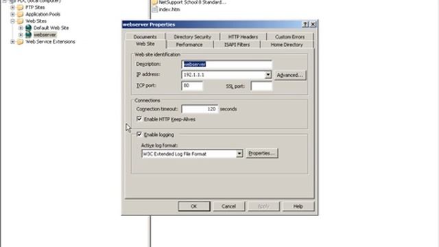 IIS webserver смотреть онлайн