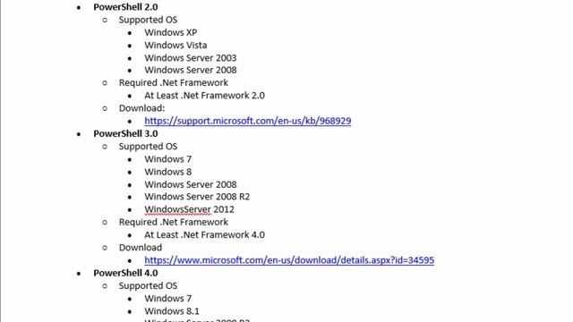 PowerShell Quickstart - Part 4 PowerShell Versions смотреть онлайн