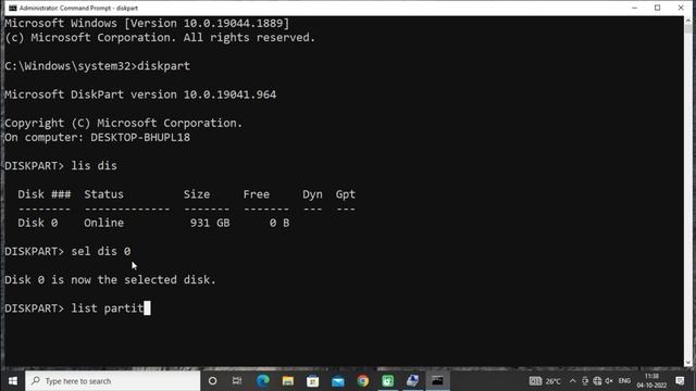 The selected gpt formatted disk contains a partition which is not type 'PARTITION_BASIC_DATA_GUID’ смотреть онлайн