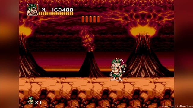 Joe and Mac Caveman Ninja - All Bosses ( Sega Genesis/Mega-Drive) смотреть онлайн