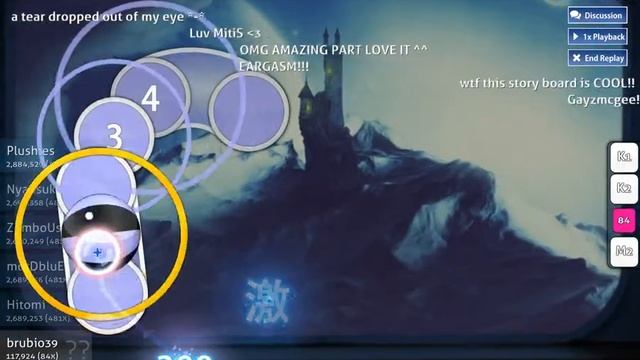 Osu! Gameplay: MitiS - Open Window (feat. Anna Yvette) [Kyshiro's Normal/Rank B] смотреть онлайн
