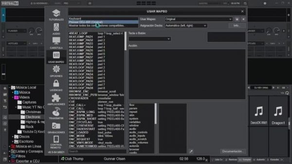 Mapeo Virtual Dj para Pioneer Dj DDJ 400 como cargar el mapper en Virtual Dj