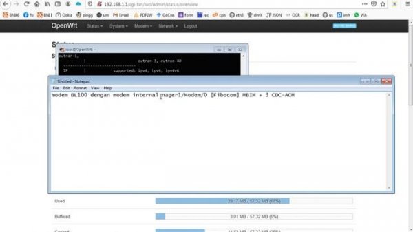 openwrt BL100 modem internal Fibocom L850 GL