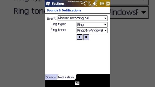 How to PLAY A RINGTONE in Windows Mobile 6.5 смотреть онлайн