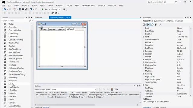 Lesson 59 Windows Programming TabControl смотреть онлайн