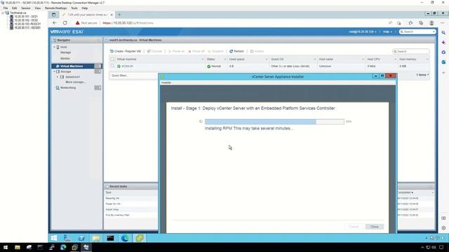 06. Install VCSA 6.5 with an Embedded Platform Services Controller | Method - 2 смотреть онлайн