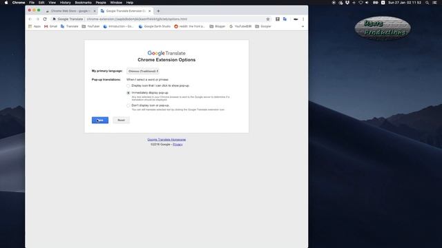 Free Dictionary Browsing Internet at Chrome Google Translate macOS Demo смотреть онлайн