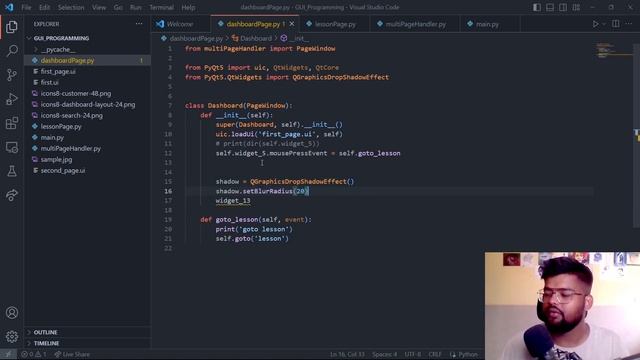 Add Drop Shadow to PyQT5 Python app | GUI Series | Part 12 | Python смотреть онлайн