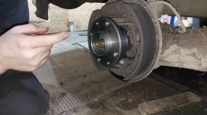 Будни в гараже. Замена задней ступицы на Ваз 2114.