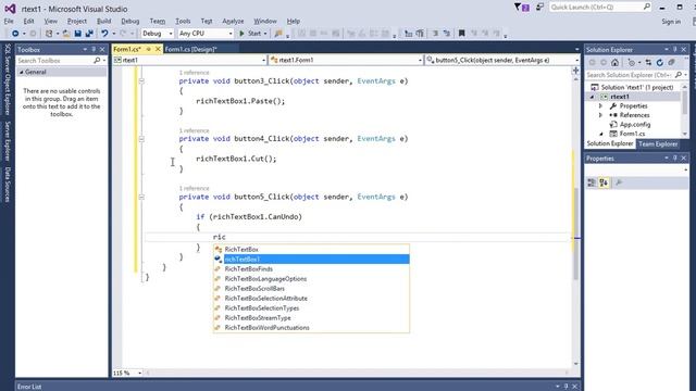 C# Programlama (Windows Form Application - RichTextBox - Zengin Metin Kutusu) смотреть онлайн
