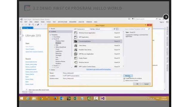Lecture 01 Microsoft Net Framework смотреть онлайн