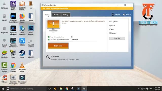 How to Disable or Enable Windows Defender in Windows 10!!! BY "TECH OF COM","techofcom". смотреть онлайн
