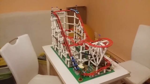 Lego Coaster 10261 + power functions 8293 смотреть онлайн