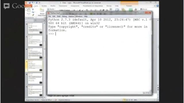 Primera clase Python смотреть онлайн