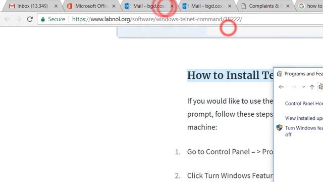 How to Install Telnet in Windows смотреть онлайн