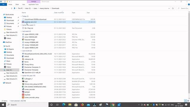 In Windows 10 how To Install Audacity | Tech Baba смотреть онлайн