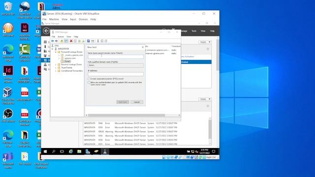 how to config DHCP and DNS on windows server 2016 [video only] смотреть онлайн