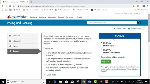 How to Purchase MatLab Student version смотреть онлайн