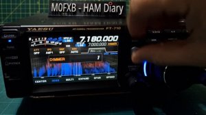 DNR - YAESU FT-710, BEFORE & AFTER FIRMWARE