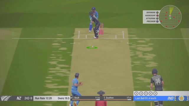 Cricket 19 | Highlights | New Zealand v India T20 Gameplay смотреть онлайн