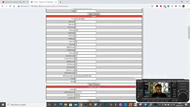 PI -STAR - MMDVM HOTSPOT -BER-LOSS -HOW TO ADJUST