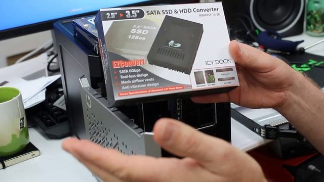 HP Proliant MicroServer G8 - SSD Caddy смотреть онлайн