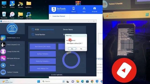 XgRiNdA_AIO Tool [WINDOWS] Ios 11 - 16.x passcode/Disabled Icloud Bypass with all apple services смотреть онлайн