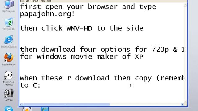 How to Make 720p & 1080p HD Movie in Windows Movie Maker of XP ? смотреть онлайн